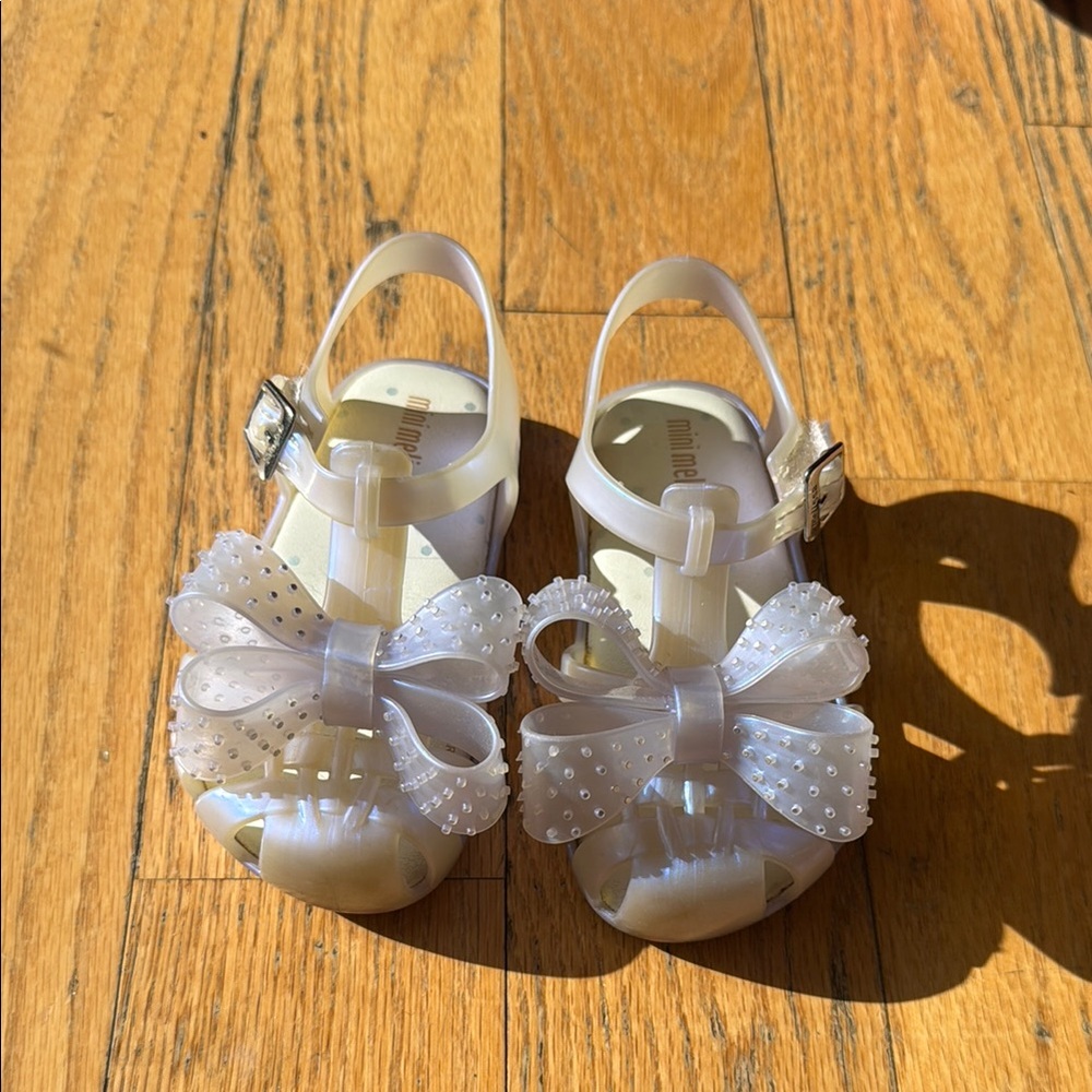 Mini Melissa Kids Jelly Sandals 8T